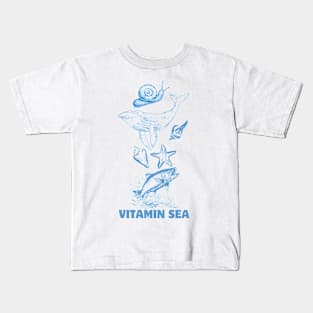 Vitamin Sea - Vintage 90s Tattoo Sea Kids T-Shirt